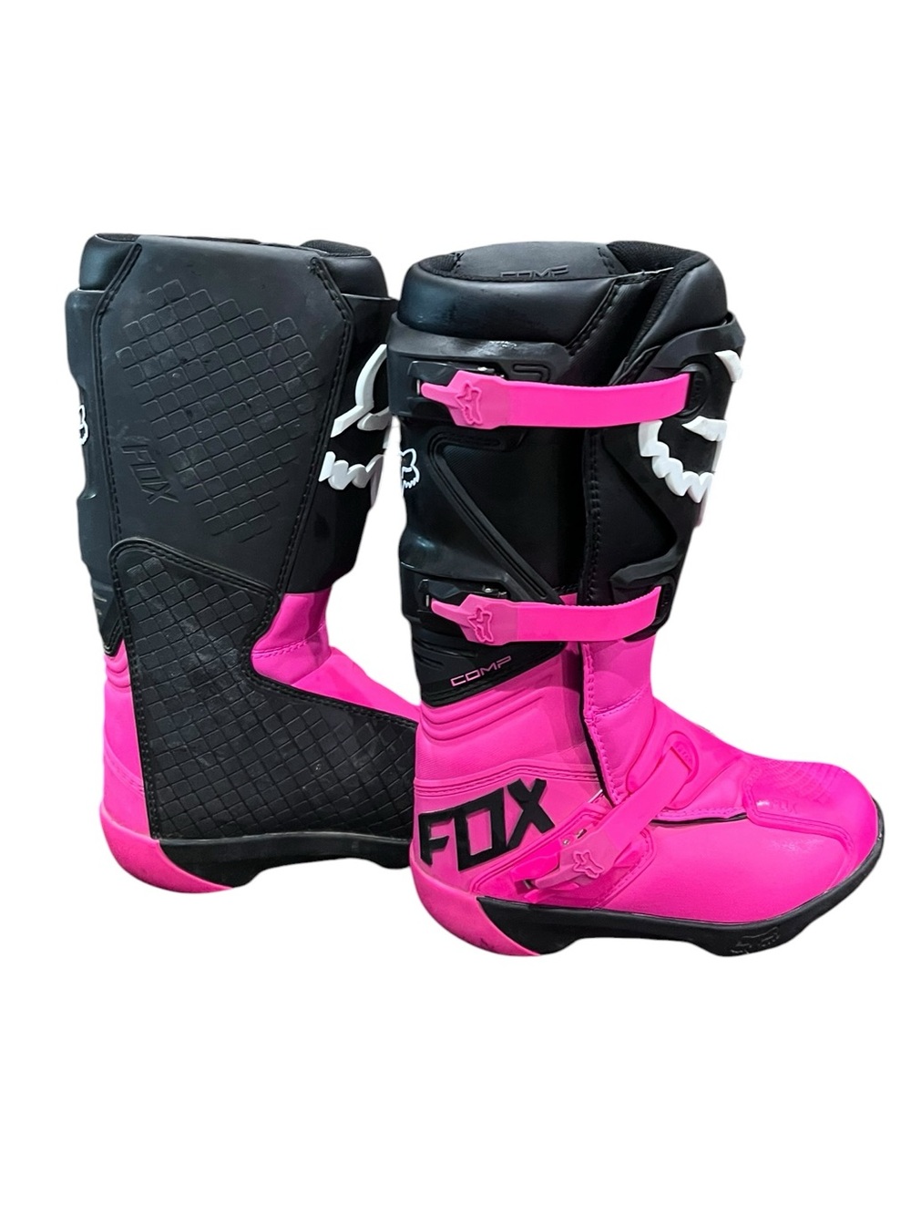 Fox Racing Comp-W Motocross Boots Womens
Pink/Black Knee High Size US 8